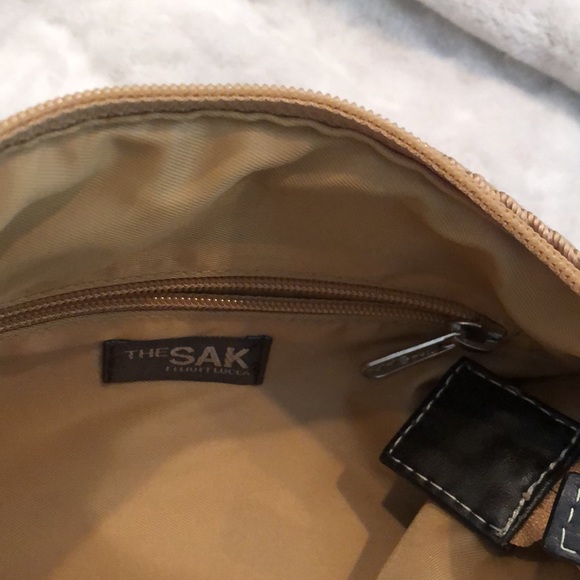 Beautiful tan & brown Sak bag in great condition - Picture 4 of 6
